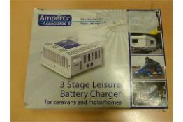 Amperor 3 stage leisure battery charger - rrp £149
