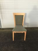 13x Used Light Green Side Chair.