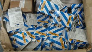 Large amount of number plate fixers - all boxed brand new - appx 500+ packs rrp £1000+