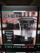 6 x Chef Tony XV1250 500 ml Dry Jug attachment