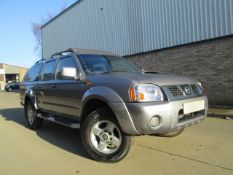 2003 Nissan HARDBODY NAVARA 3.O DIESEL PICKUP 4x4 3.0 5dr ONLY 89k HALF LEATHER SH *NO VAT*