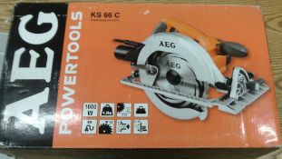 Brand new AEG Circular saw  - Body - includes blade as picured - rrp £129