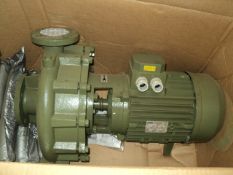 Brand New In Box (BNIB) Saer 4P 40/315/B 400/690v,  THREE PHASE CLOSE COUPLED END SUCTION ELECTRIC