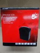 2 x 5 Star CC8 Shredders. Shreds up to 8 pages at once. 13L. New and Boxed. High retail value!
