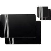 20 x 12 Piece Placemat sets, New and Boxed. Contains: 6 x Place mats, 2 x Large Placemats and 6 x