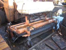 Forklift Sweeper Attachment Good condition, made 2003