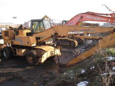 Case 1188 Wheeled Excavator 1995 Good condition, 23 tonnes, blade, stabilisers and rehandling boom