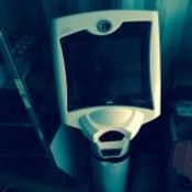 1 Fat spanner jimmy white machine has had door rep, accepts notes