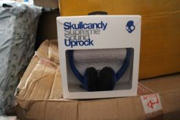 Skullcandy Uprock 2.0 On-Ear Headphones - Blue/Black, Brand New slight damaged Box!