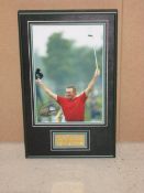 18 x 11 Miguel Angel Jiminez signed photo