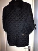 Unused Men's Barber coat Black (no tags) size 38 chest