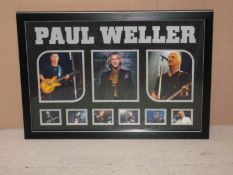 32 ½ x 22 ½ Paul Weller signed photo