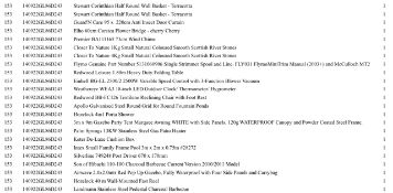 1 Pallet of Garden Products -  Full breakdown shown in images - Pallet Number - 140922GL86D243 Total