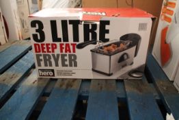 Your Kitchen 3 Litre Deep Fat Fryer RRP £39.99, Unchecked/Untested Boxed customer return!