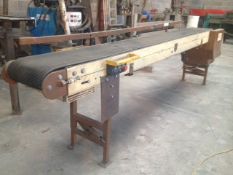 3 metre long adjustable height conveyor belt