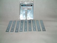 100 packs Mending Plates 100mm. 9 per pack.