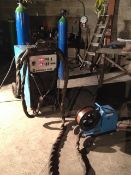 Optimag 500 Amp water cooled Mig Welder, The gas bottle is NOT INCLUDED IN SALE.