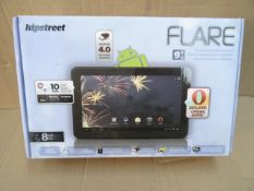 2 x Flare Hipstreel. Includes 1 x 4.0 Android operating system and 1 x 4.2 Android OS. 9 inch