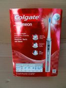 1 x Colgate Powered by OMRON Pro Clinical C600 Electric toothnbrush kit. 3 Brushing modes with