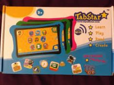 2 x TabStar Kids Learning Tablet PC's. Learn, Read, Play and Create! With parental control! Very
