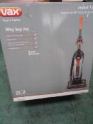 1 x VAX  Impact 702. U86-IB-Be Upright Bagless vacuum cleaner. Very high retail value. Unchecked/