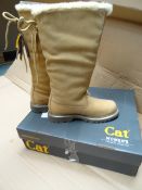 1 x Pair of CAT Womens Bruiser Scrunch HI Uk Size 5. Very high retail value! Unchecked/Untested