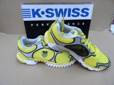 2 x Pairs of K Swiss Performance California Trainers. Very high retail value! Colours, sizes and