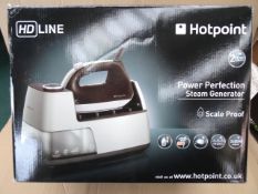 1 x Hotpoint HD Line Power Perfection Steam Generator Scale Proof Steam Iron. RRP £269! Unchecked/