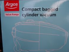 1 x AVR Compact Bagged cylinder vacuum cleaner. Unchecked/Untested Boxed customer return