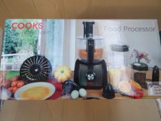 1 x Cooks Professional Large Food Processor! High retail value! Unchecked/Untested boxed customer