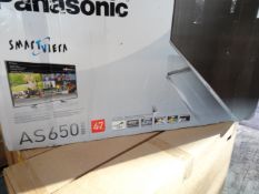 1 x Panasonic Smart Viera 47 Inch TV. AS650 Series, IPS LED, 1200 Hz bls, My stream, TV anywhere,