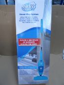 3 x Easy Steam Steam Mop System. Cleans a multitude of surfaces around the home. Ideal for hard