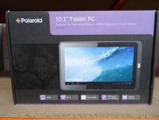 3 x Polaroid 10.1 Inch Tablet PC's. Very high retail value. Android 4.0 Operating system, HDMI,