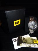 1 x CATERPILLAR YF 141 11 121 Watch complete with box and all accessories. NEW. *FINAL PRICE