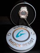 1 X Baby G(G-Shock) BG-1302-8ER Ladies digital strap watch. New and boxed.  
•Includes alarm, stop