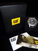 1 x CATERPILLAR PH 141 34 121 Watch complete with box and all accessories. NEW. * FINAL PRICE