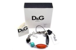 Model Number: DJ0857_x00D_
Product Name: Ladies D&G Pebble Bracelet (By D&G Jewels)._x00D_
Product