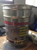 20 litres grey industrial garage floor paint