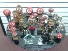 32 mixed unused Cricket Trophies