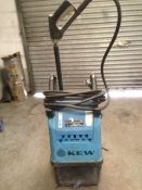 Kew industrial pressure washer with lance and long hose. For parts or spares.