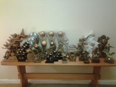 40 mixed unused Football Trophies
