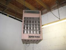Ambi-Rad ceiling mounted gas heater - buyer to dismantle