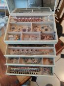 Collection of silver 925 or gold on silver bracelets and pendants, all stones are authentic.