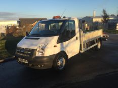 2012 62 reg ford transit  t460 155psi 6 speed transporter registered council 1 owner from new