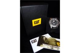 1 x CATERPILLAR PH 141 34 121 Watch complete with box and all accessories. NEW. * FINAL PRICE
