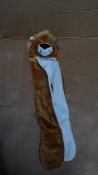 24 x Brite Power Lion kids Plush animal hats with built in hand warmers, Keep your little one warm