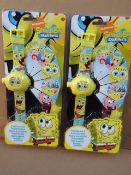 48 x Spongebob Squarepants LED Projection watches.  High quality. RRP £14.99 Each! Sealed!