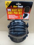 5 x Am-Tech Quality Tools. 2 Piece Heavy Duty Knee Pad Set. One Size fits all. Very high quality!