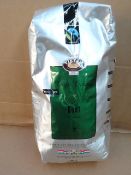 8 x 1KG Bags of TIKTAK Café Crème, Duet 100% Arabica Coffee Beans. Dated Untill 28.12.15. Fair