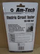 12 x Am-Tech Quality Tools. Electric Circuit Tester. 110-460 Volt. Tests both AC and DC Current.